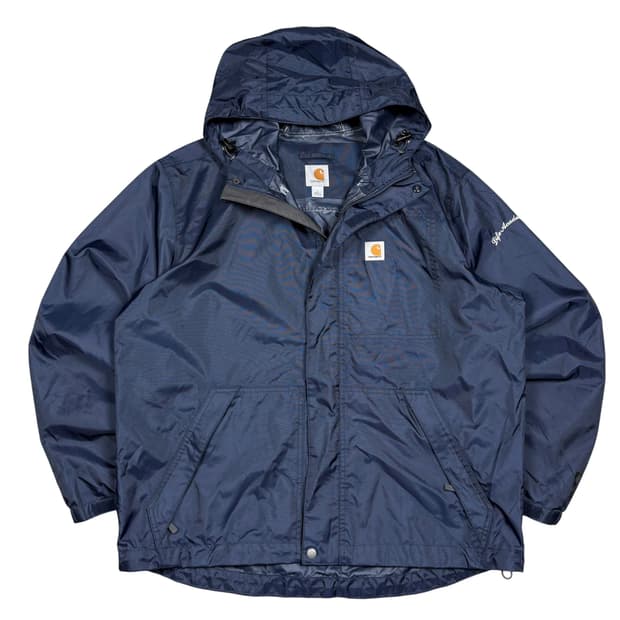 칼하트 네이비컬러 스톰 디팬더 드라이 하버 바람막이