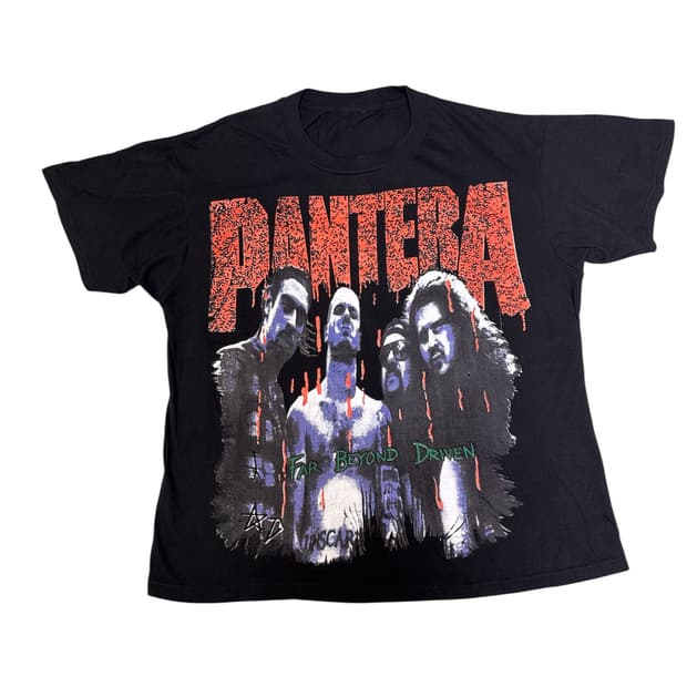 빈티지 판테라 PANTERA 밴드 티셔츠 L