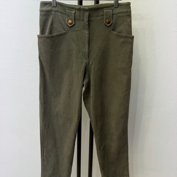 정품) 시스템 한섬 22ss 여성 코듀로이 바지 30