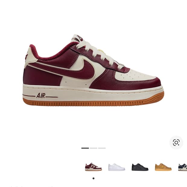나이키 에어포스 1 '07 LV8 나이트 마룬