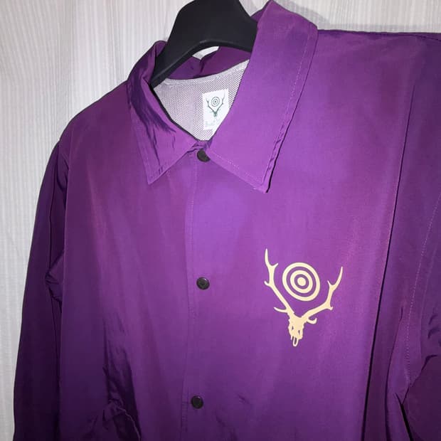 South2West8 nylon coach jacket