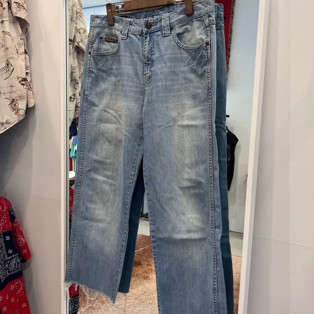 Wrangler 랭글러 컷오프 데님 팬츠 (33-34inch)