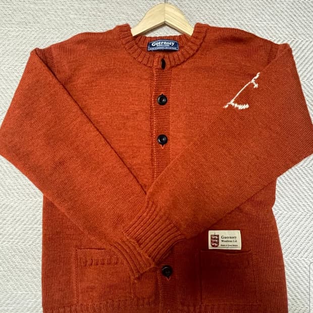 [42] 피셔맨 홀가먼트 가디건 -번트 오렌지