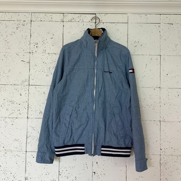 S 타미힐피거 샴브레이 바람막이