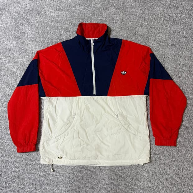 아디다스 파이어버드 아노락 바람막이 XL