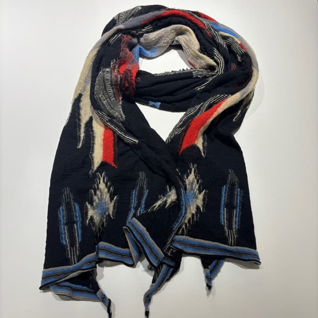 kapital 캐피탈 축융 울 나바호 머플러 스톨