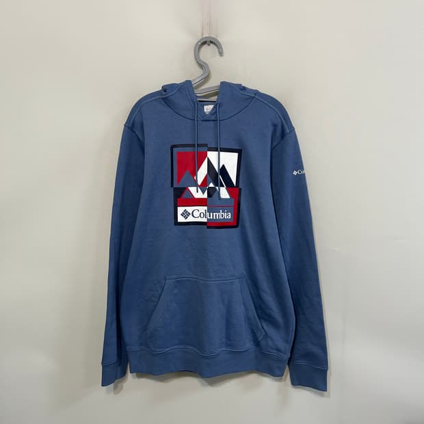 컬럼비아 남성 기모 후드티 100