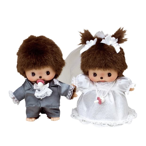 몬치치 베비치치 웨딩 인형 세트 (2개 세트)