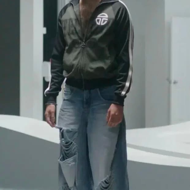 텔파 트랙 자켓 telfar raglan track jacket L