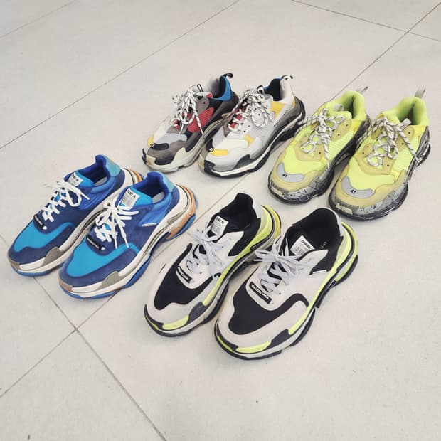 발렌시아가 트리플s 41 사이즈 팔아요