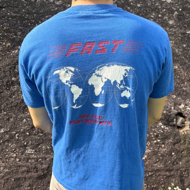 80s hanes promo t shirt