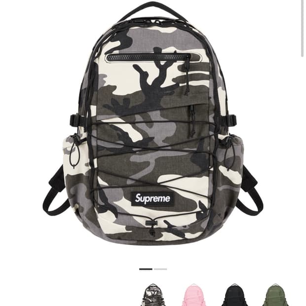 슈프림 백팩 스노우 카모 - 25SS
