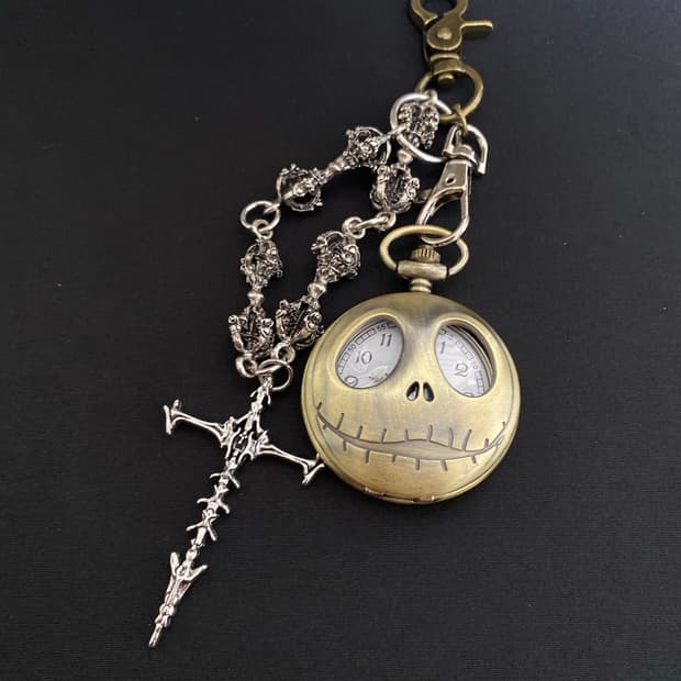 빈티지 고스트 포캣워치 키링