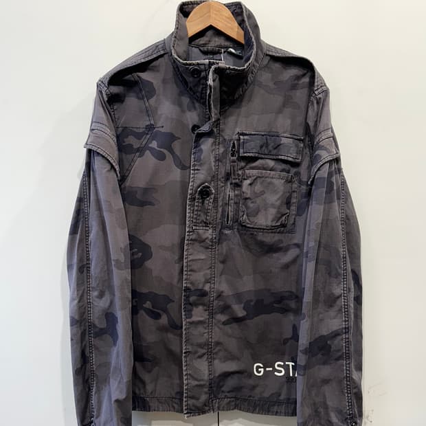 G-STAR RAW 지스타 카모플라주 자켓