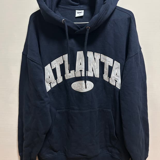 스파오 아틀란타 후드티 M 네이비