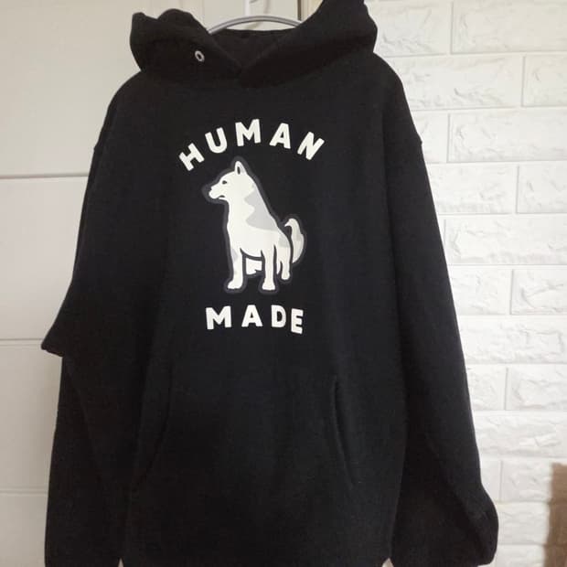 휴먼메이드 진돗개 xl 후드팝니다