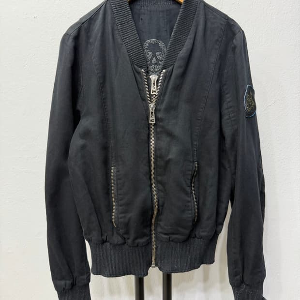 정품) 쟈딕앤볼테르 이중잠금 봄버 자켓 M