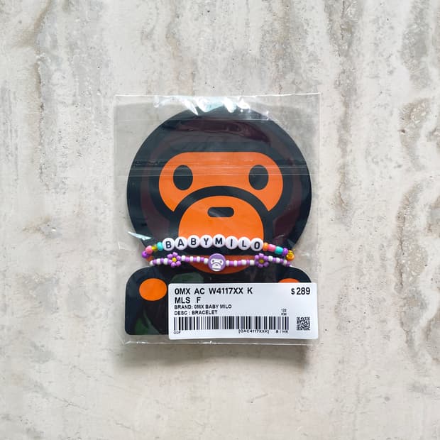 BAPE BABY MILO 베이프 베이비 마일로 브레이슬릿