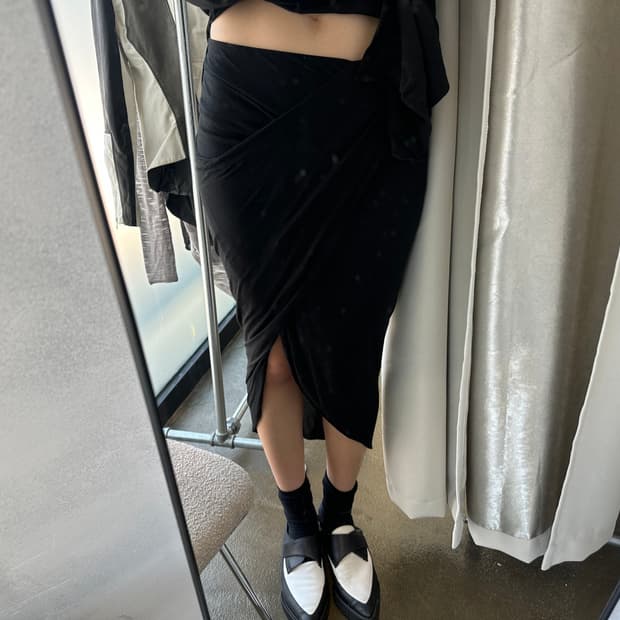 Helmut Lang Ruffle Skirt