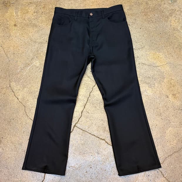 00s 미국 빈티지 리바이스 517 나일론 블랙진 흑청 부츠컷 청바지