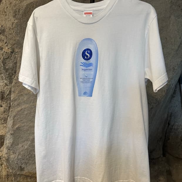 슈프림 19FW 슈퍼크림 반팔