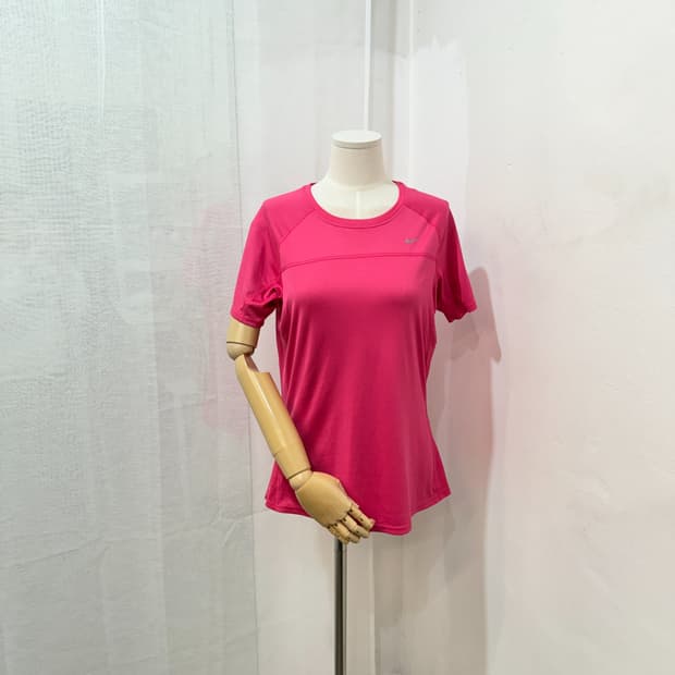나이키 드라이핏 핫핑크 반팔티 러닝복 운동복 4340