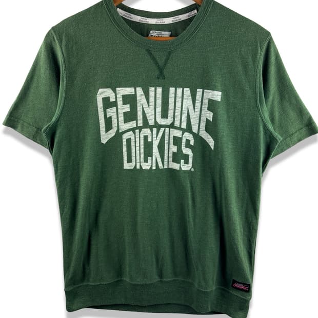 Genuine Dickies 그린 반팔 티셔츠3513