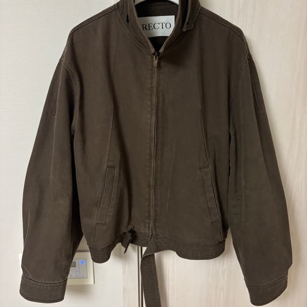 렉토 빈티지 워시드 헤링턴 자켓 M