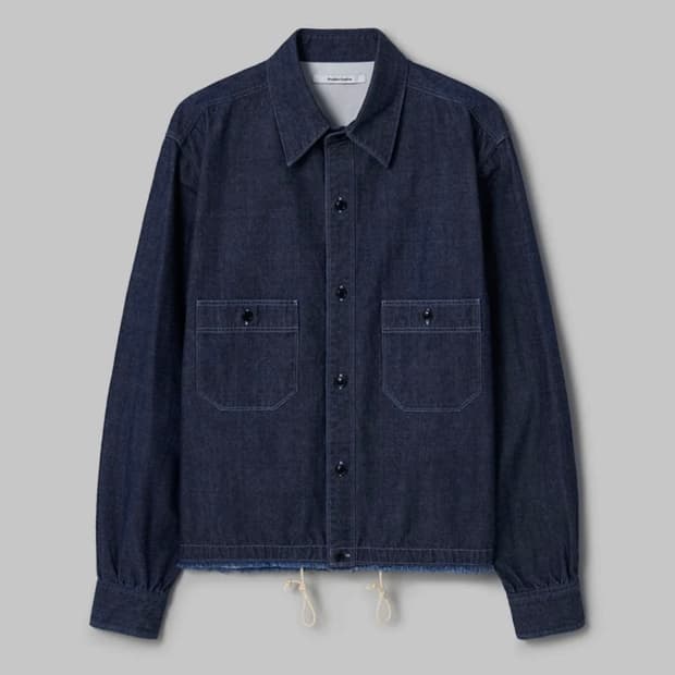 [PRODUCT TWELVE] Cropped Work Shirt - Na