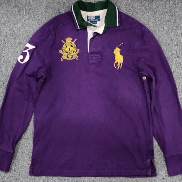 정품 폴로랄프로렌 빅포니 치프키프 카라 슬리브 L 