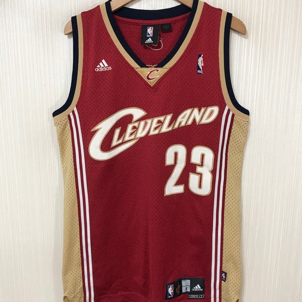 NBA 아디다스 클리블랜드캐벌리어스 스윙맨져지 100 #23 르브론제임스