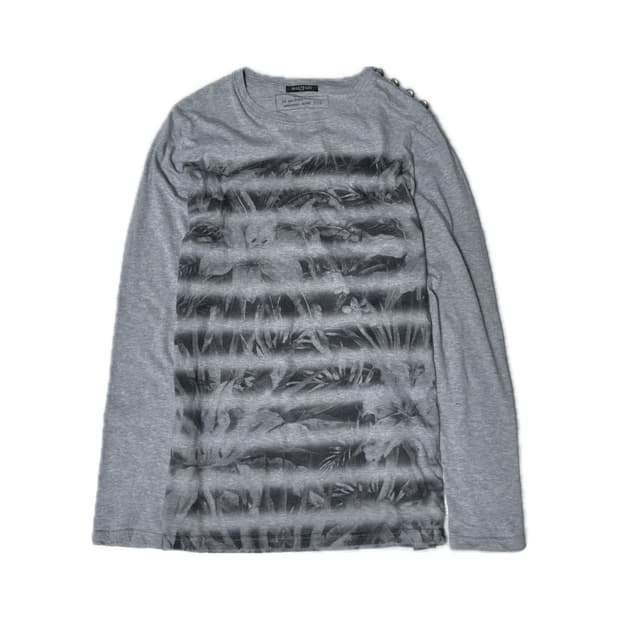 Balmain 15s distressed longsleeve