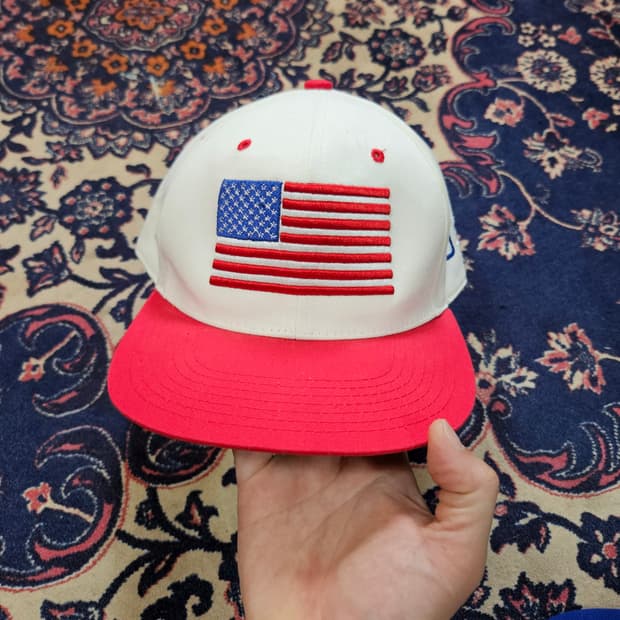 CityHunter in USA 빈티지 usa 성조기 스냅백