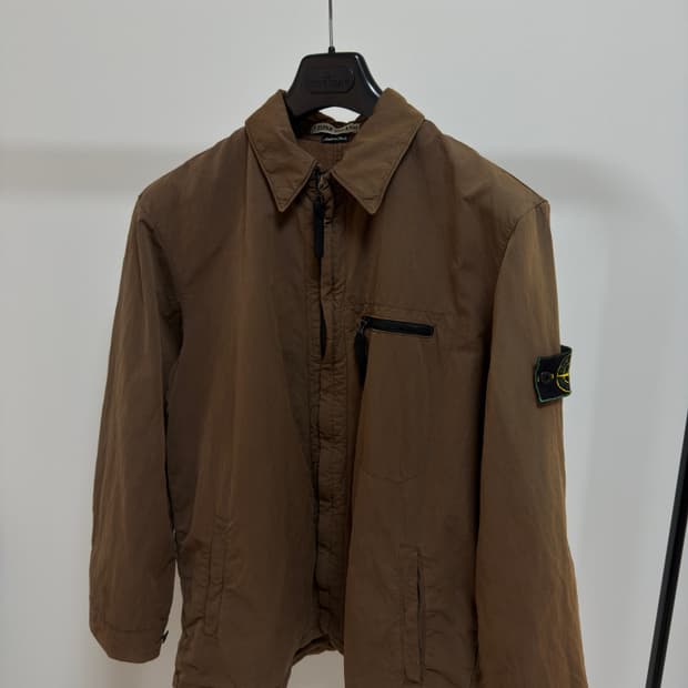 [L, 레어] 90’s 스톤아일랜드 아카이브 자켓 브라운