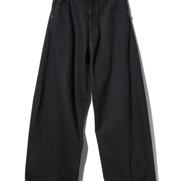 구매) 해칭룸 설 와이드 커브진 블랙 3사이즈