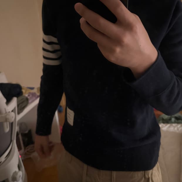 THOM BROWNE 엔지니어드 스웨트셔츠