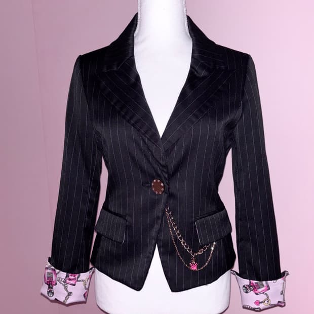 ma*rs 마즈 퍼퓸 자켓 정장 수트 아게하 갸루 핑크 히메