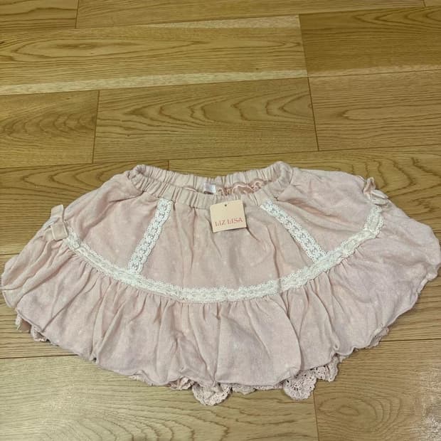 Liz lisa 리즈리사 핑크 도트 큐롯 스커트