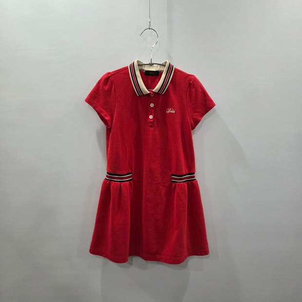 닥스 여아 피케 카라 원피스 120/7Y 