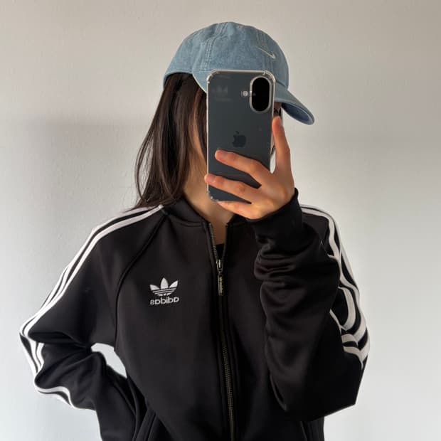 [S]아디다스 슈퍼스타 블랙 트랙탑 져지