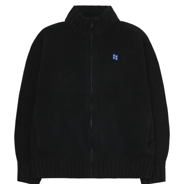 아더에러 시그니피컨트 니트 집업 블랙 XL