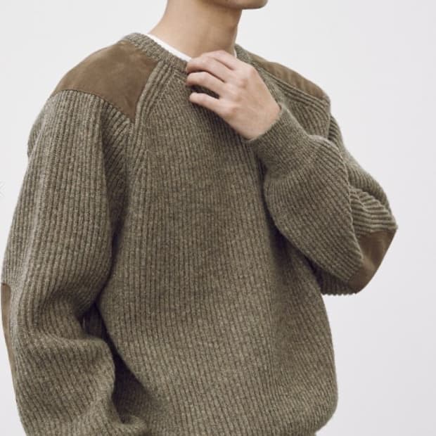 포터리 밀리터리 니트 1사이즈