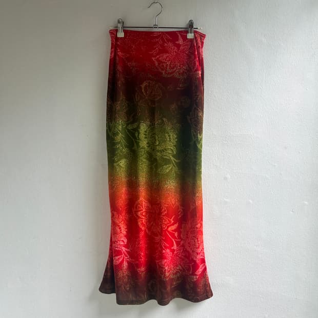 오리엔탈 무드 스커트 