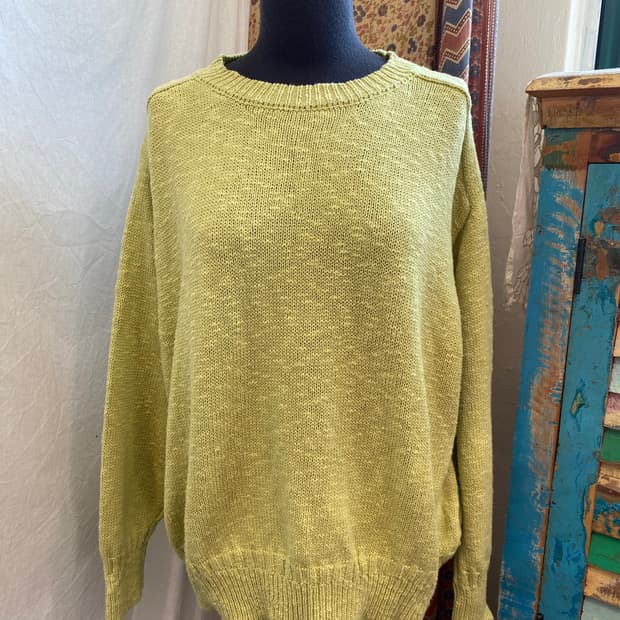 STUDIO CLIP 린넨혼방 니트(F)