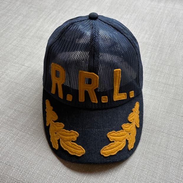 RRL 더블알엘 22fw 메쉬 트러커 캡