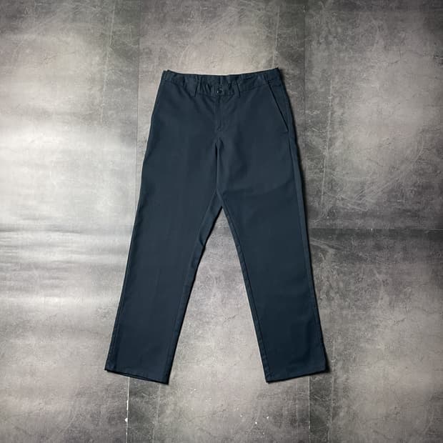 DICKIES 디키즈 빈티지 네이비 코튼 워크 팬츠 A00858