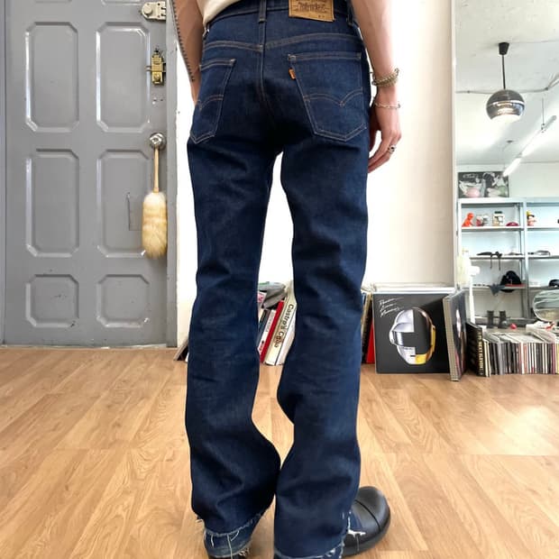 리바이스 80s 오렌지탭 517 플레어핏 데님팬츠 28size