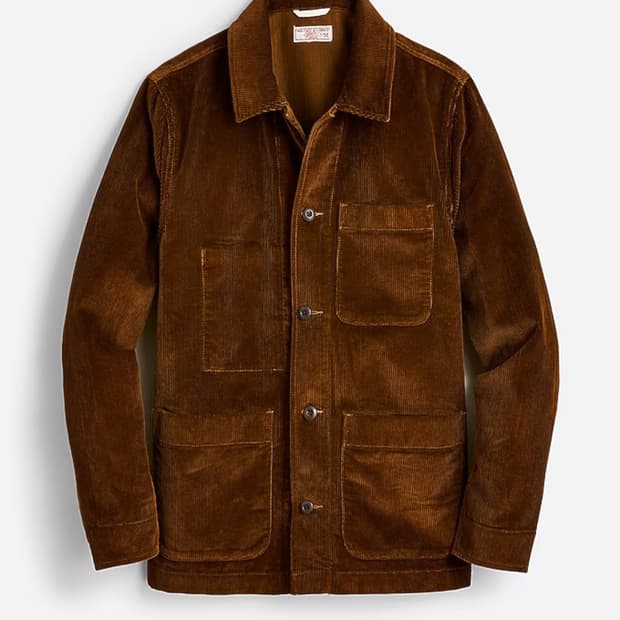 제이크루 왈라스앤반스 코듀로이 자켓 M