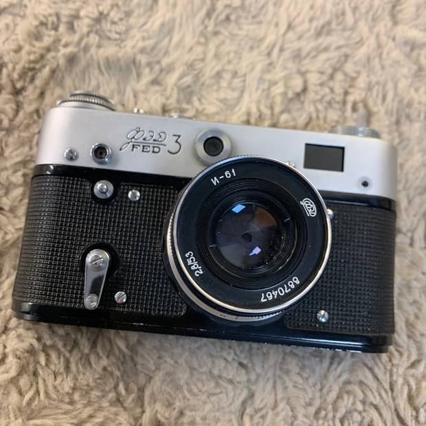 FED 3 소련제 빈티지 카메라