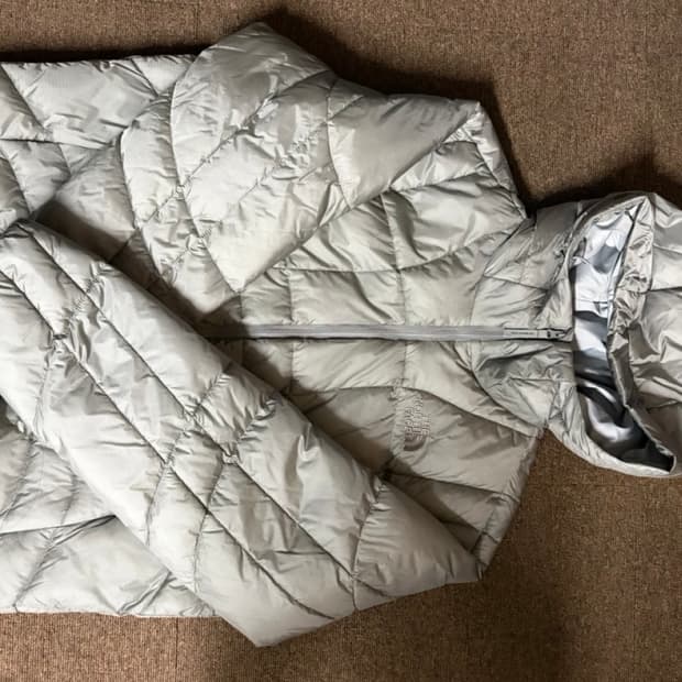 노스페이스 웨이브 LT 패딩 95(M) 그레이